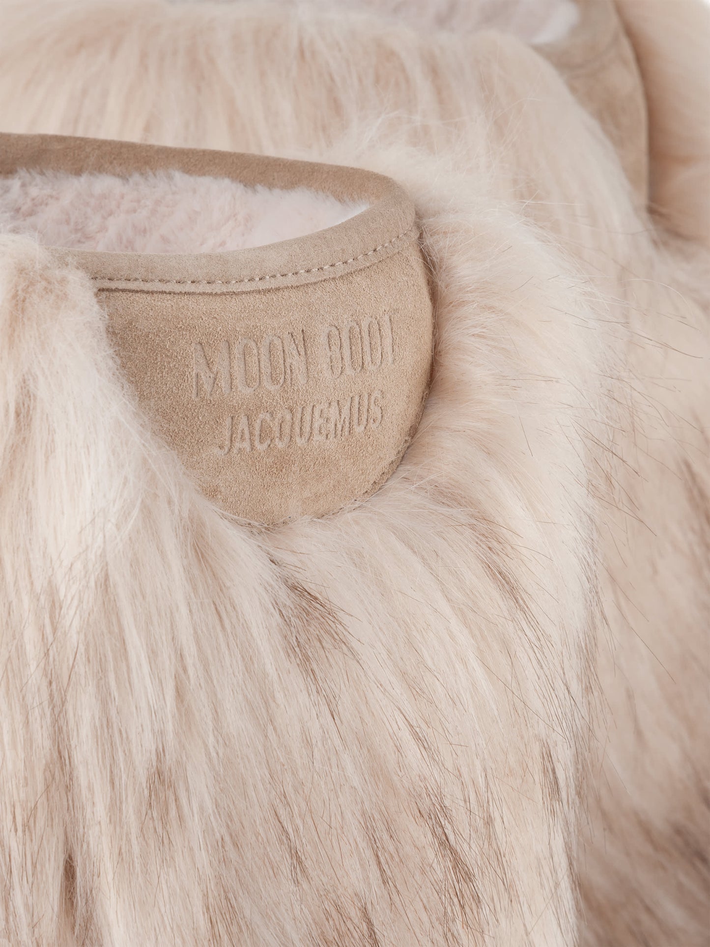 MOON BOOT Jacquemus + Moon Boot ICON YETI MID CREAM BOOTS