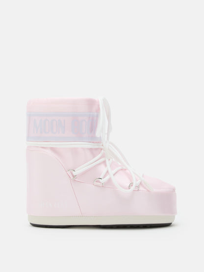 MOON BOOT ICON LOW ROSE PEARLY BOOTS