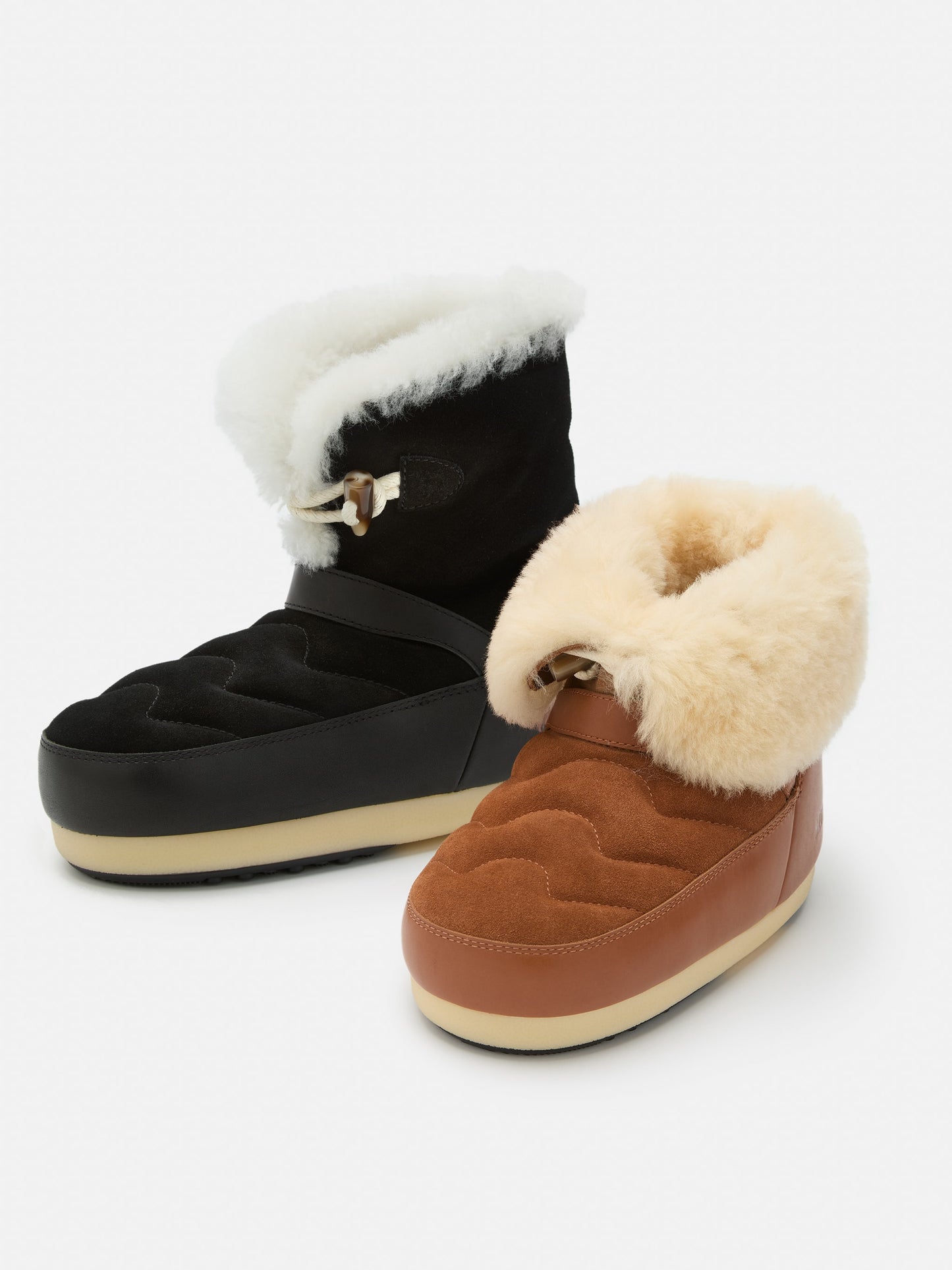 MOON BOOT EVX BROWN IGLOO BOOTS