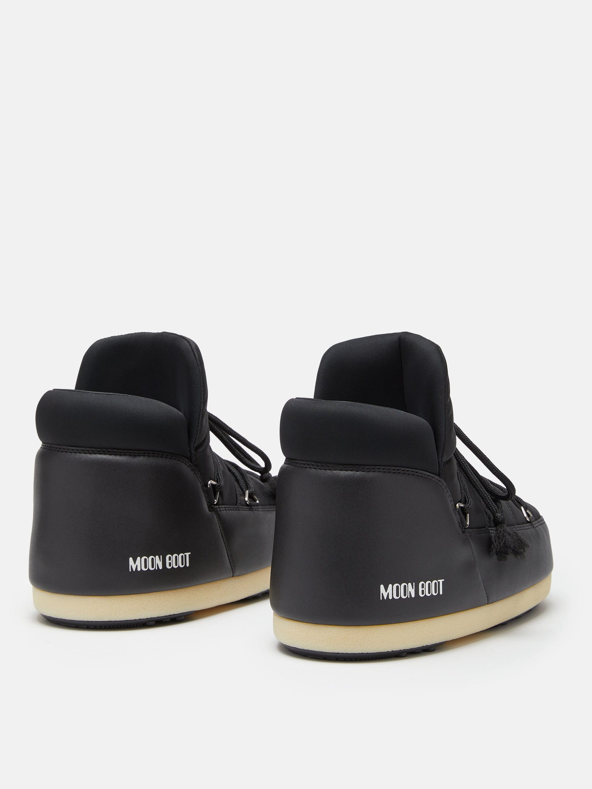 MOON BOOT EVX BLACK NYLON PUMPS