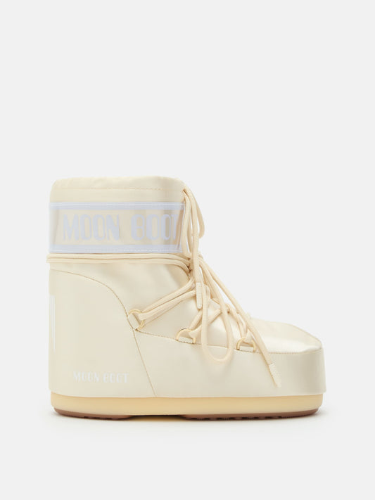 MOON BOOT ICON LOW IVORY PEARLY BOOTS