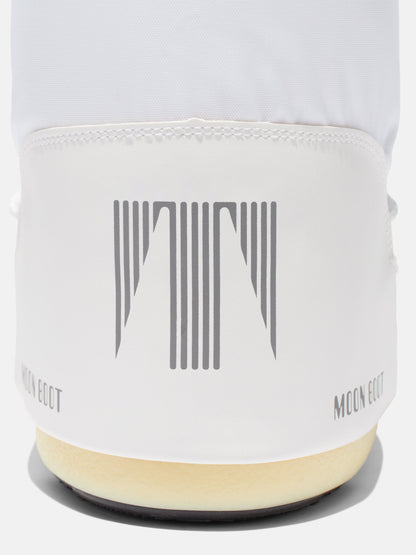 MOON BOOT ICON WHITE NYLON BOOTS