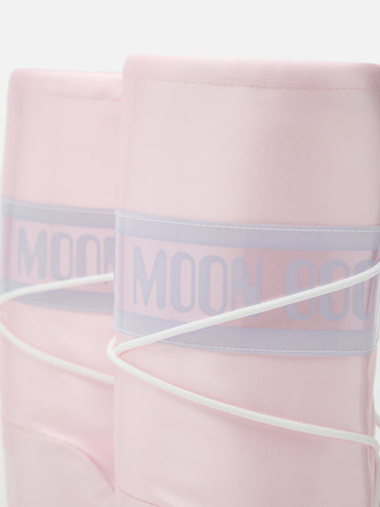 MOON BOOT ICON ROSE PEARLY BOOTS