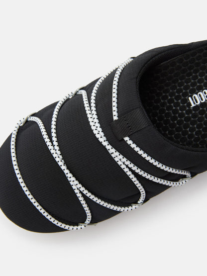 MOON BOOT SOFT SLIPPER BLACK
