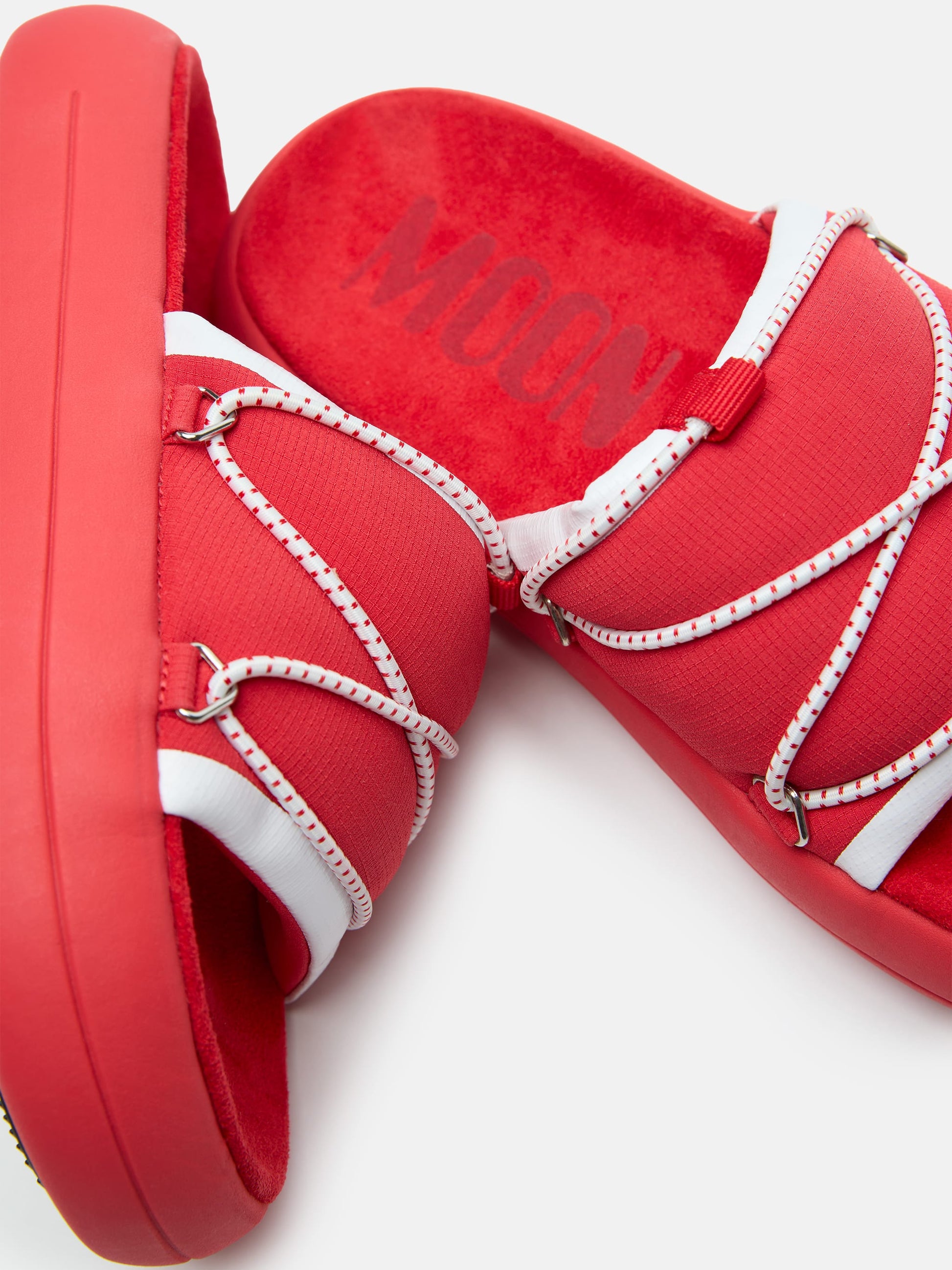 MOON BOOT ICON SLIDE RED
