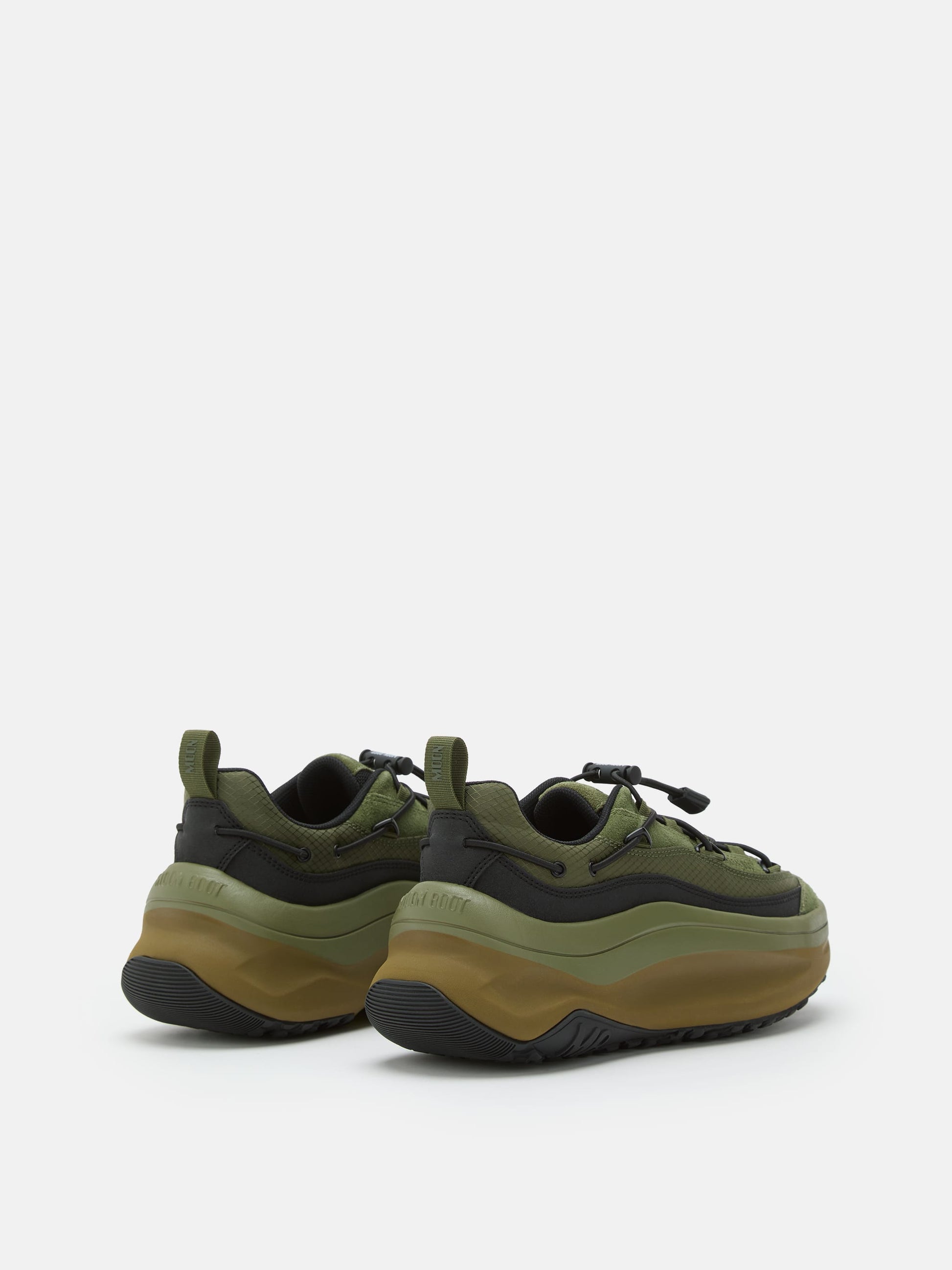 MOON BOOT MOON247 XLACE GREEN SNEAKERS