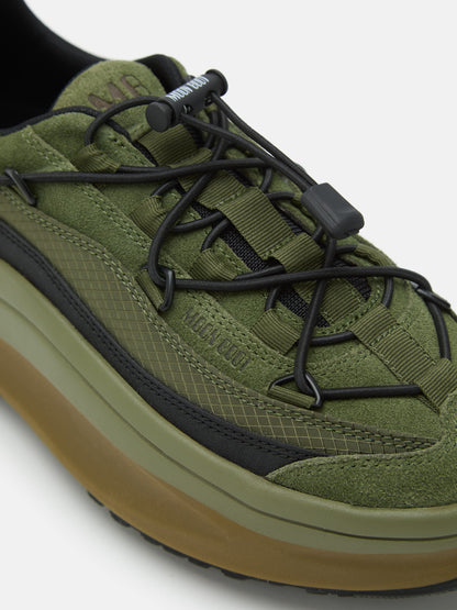 MOON BOOT MOON247 XLACE GREEN SNEAKERS