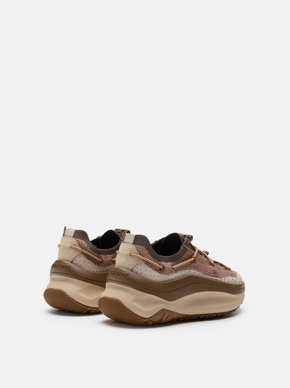 MOON BOOT MOON247 XLACE BROWN SNEAKERS