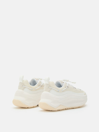 MOON BOOT MOON247 XLACE WHITE SNEAKERS