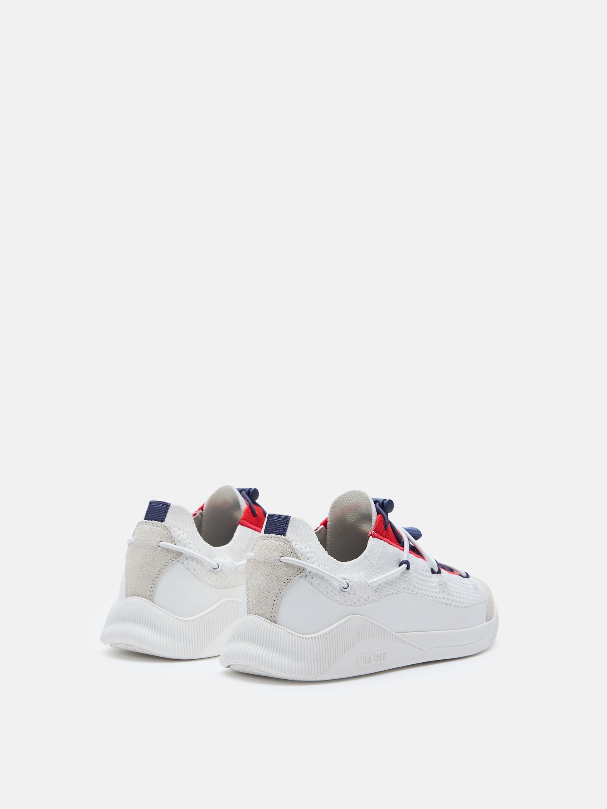 MOON BOOT MOONLIGHT WHITE, BLUE & RED SNEAKERS