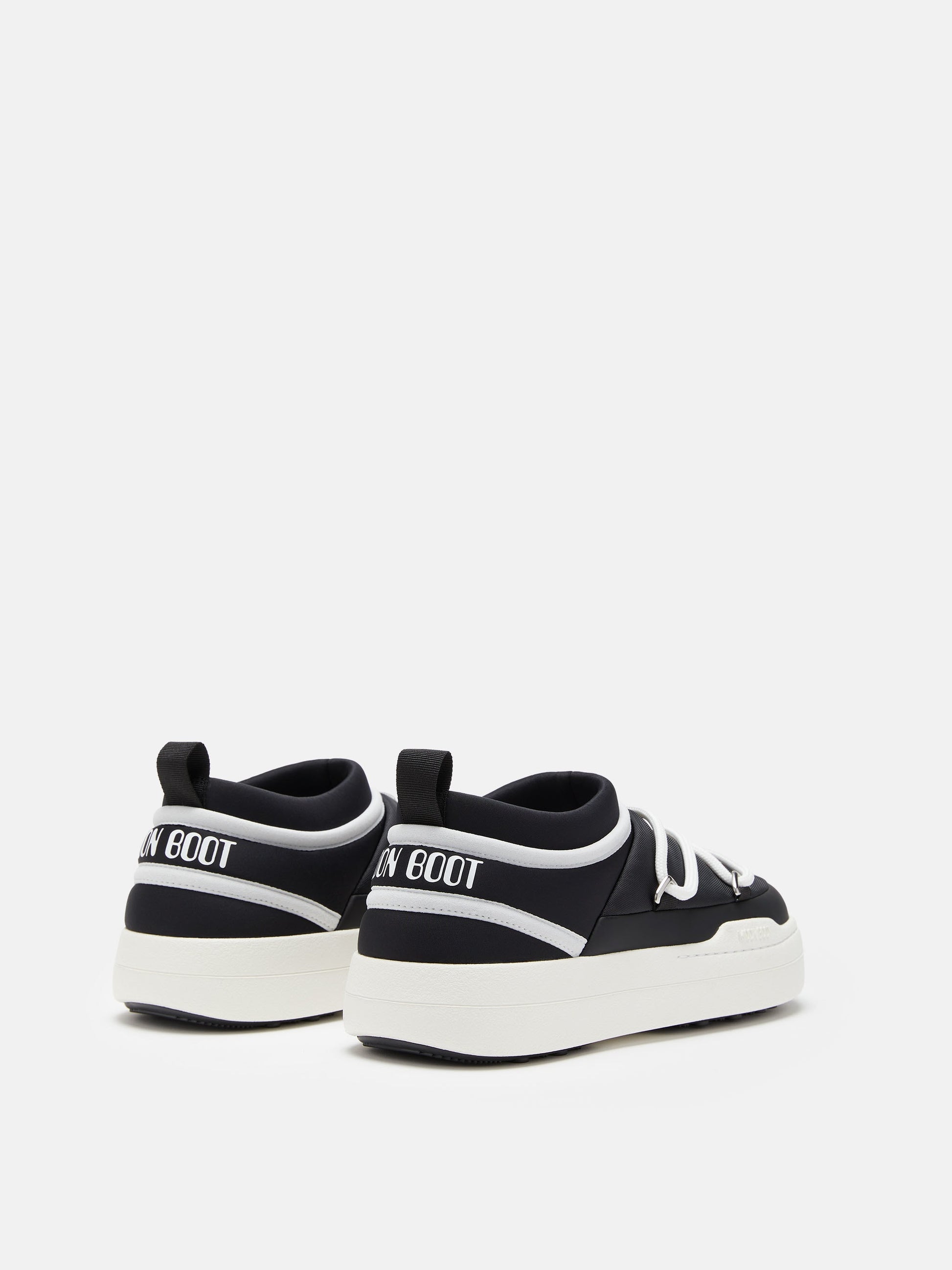 MOON BOOT PARK ICON BLACK SNEAKERS