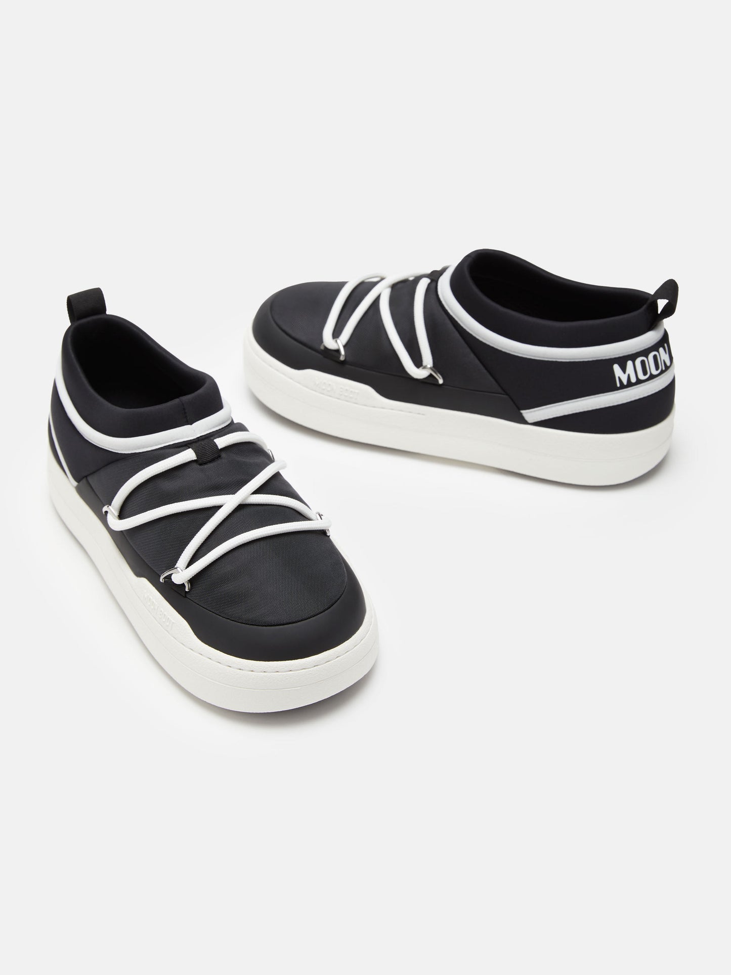 MOON BOOT PARK ICON BLACK SNEAKERS