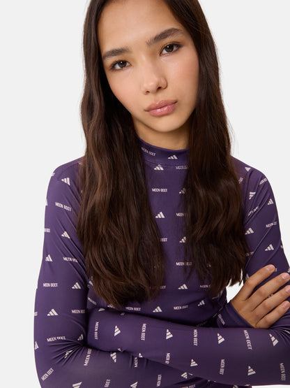 MOON BOOT ADIDAS X MOON BOOT PLUM LONG SLEEVE TOP