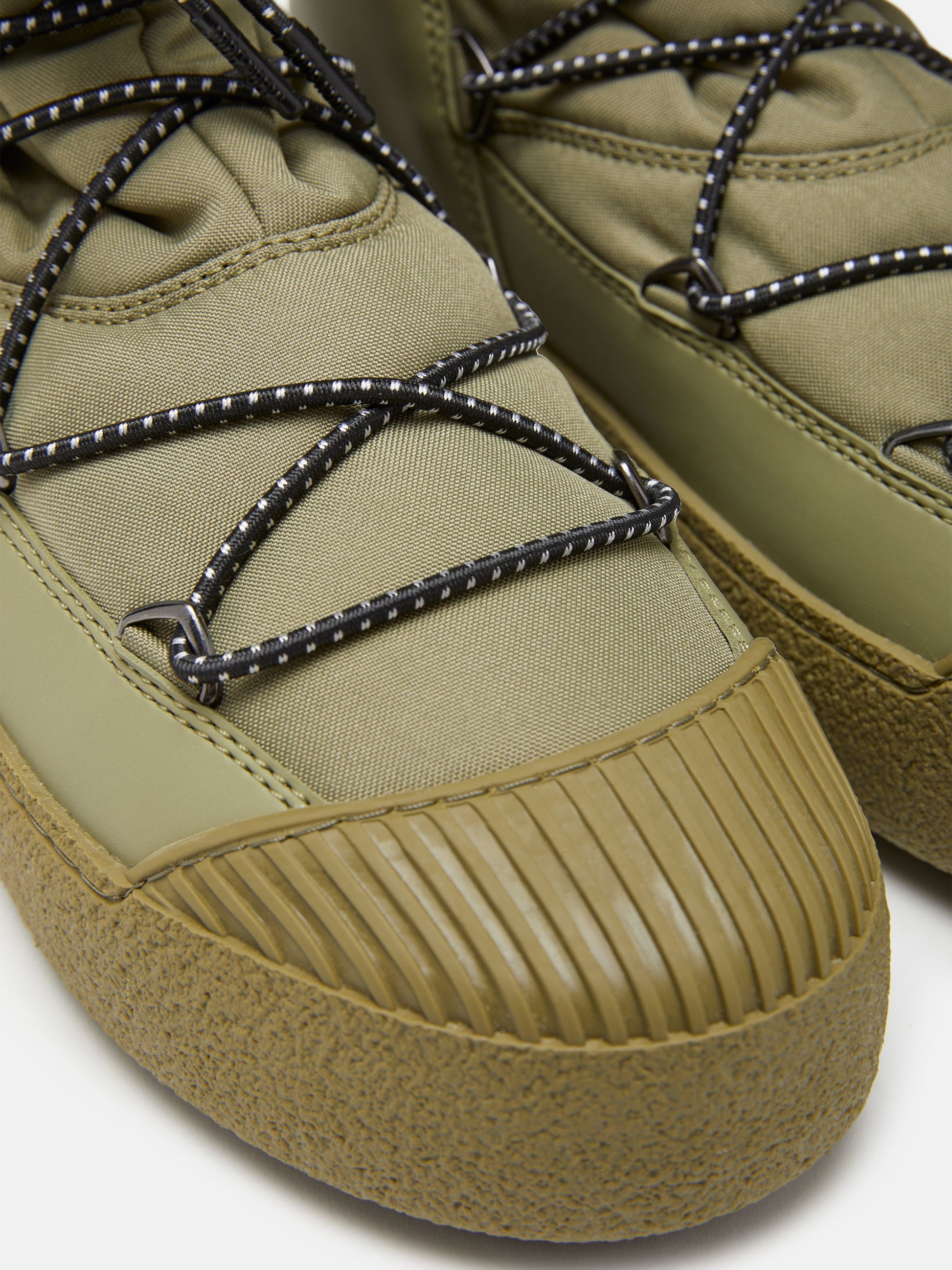 MOON BOOT MTRACK POLAR KHAKI NYLON BOOTS
