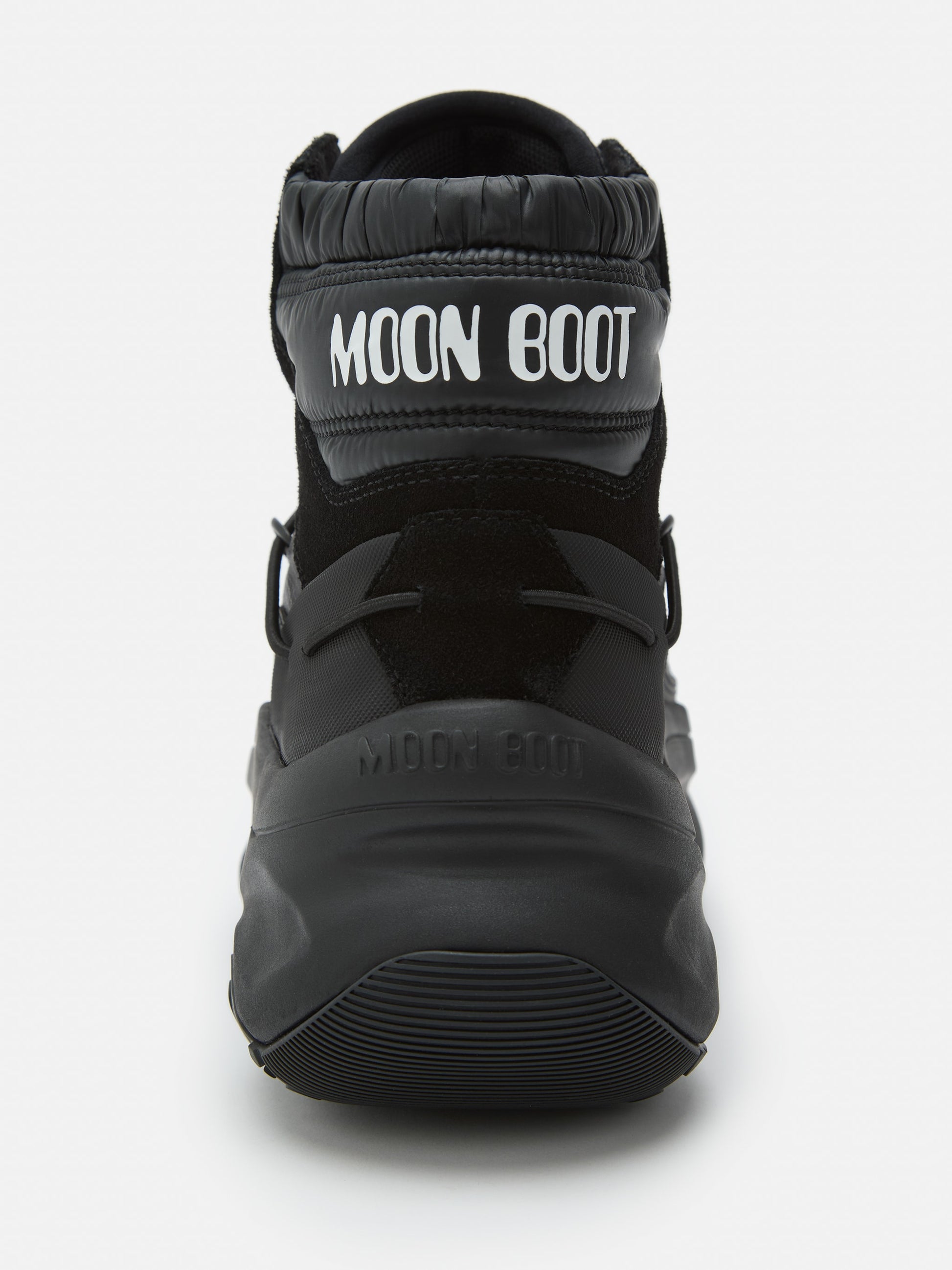 MOON BOOT MOON247 BLACK XLACE MID SNEAKERS