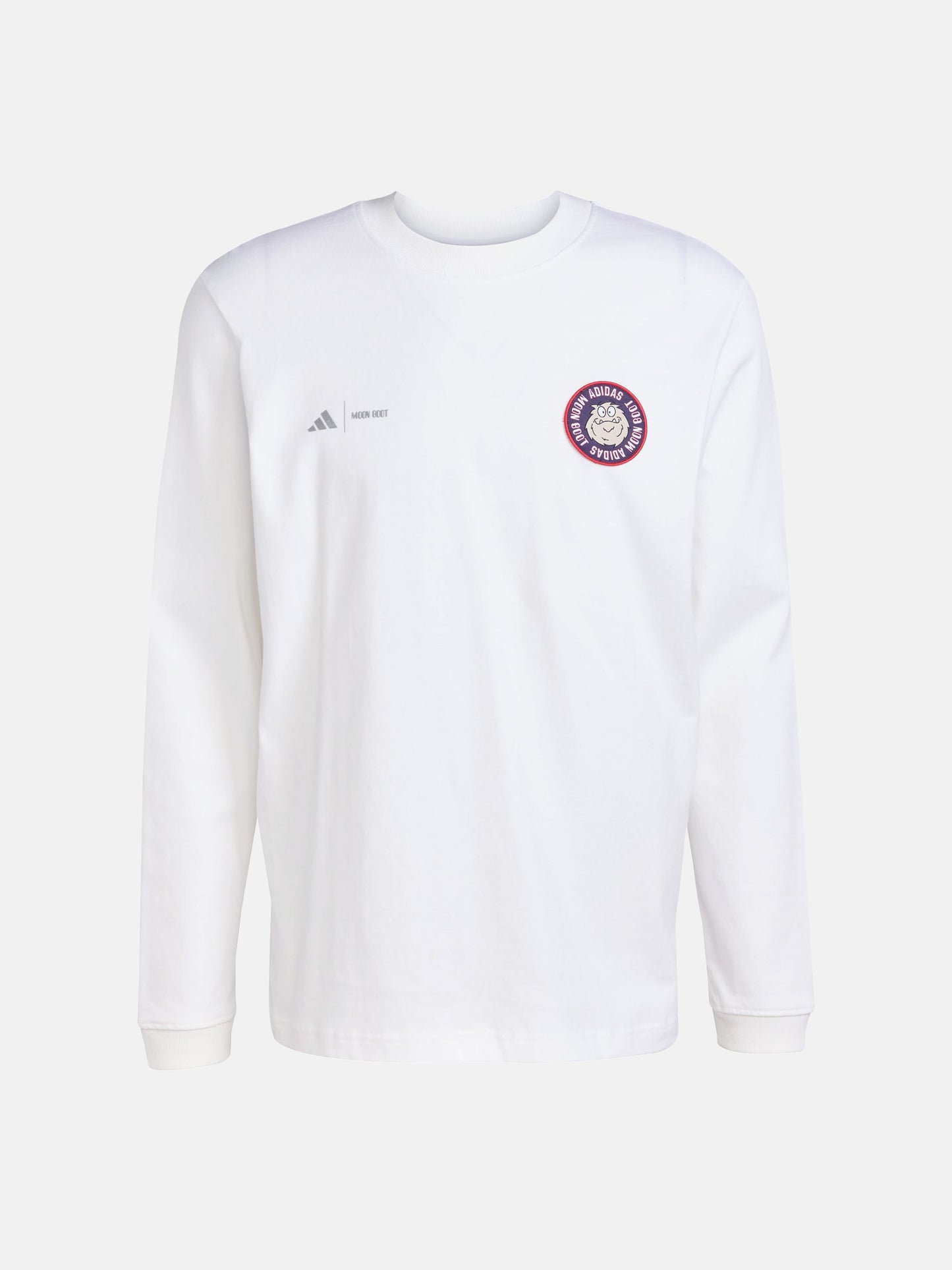 MOON BOOT ADIDAS X MOON BOOT WHITE LONG SLEEVE T-SHIRT