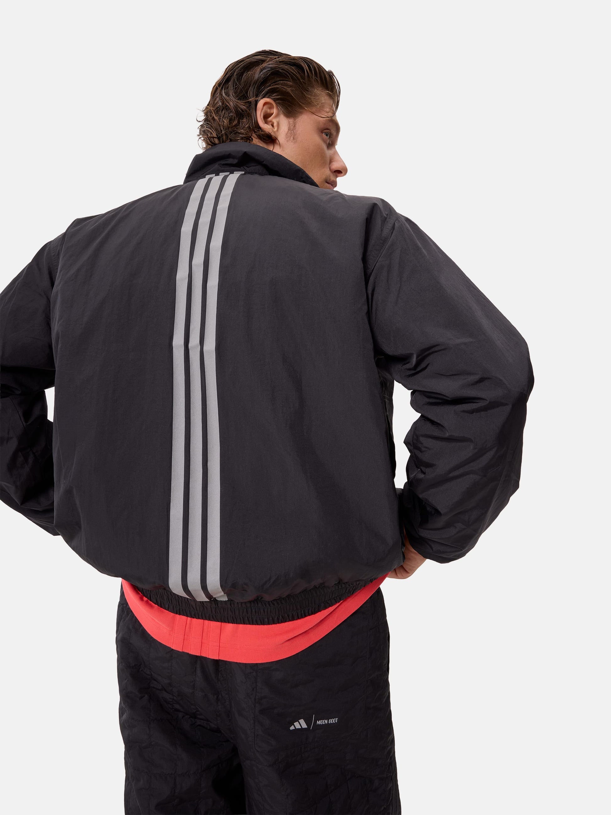 MOON BOOT ADIDAS X MOON BOOT BLACK TRACKSUIT TOP
