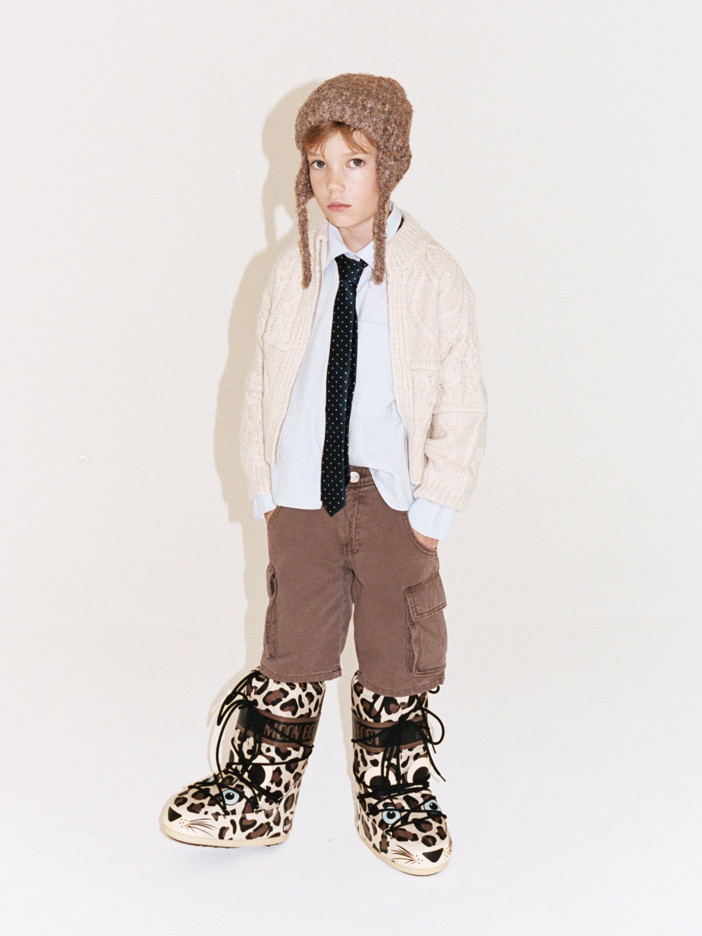 MOON BOOT ICON JUNIOR LEOPARD BOOTS