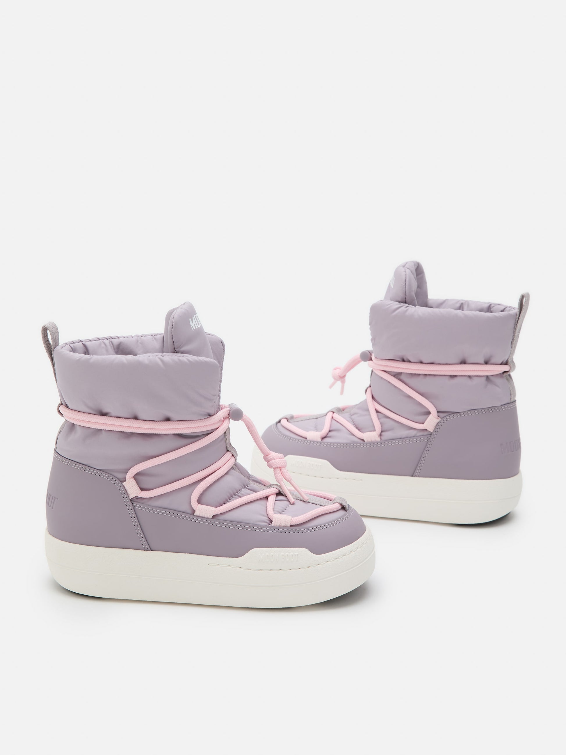 MOON BOOT JUNIOR PARK LILAC LACE MID BOOTS